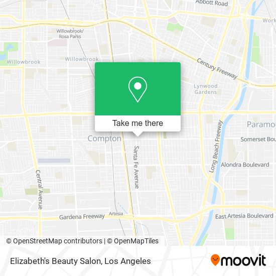 Mapa de Elizabeth's Beauty Salon