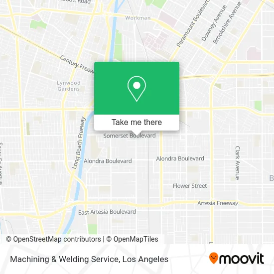 Machining & Welding Service map