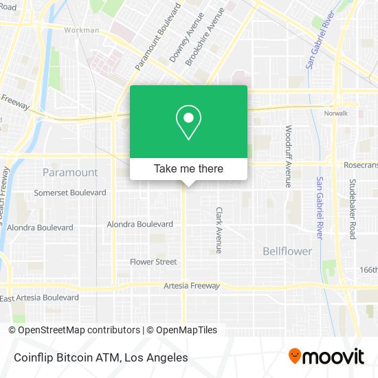 Coinflip Bitcoin ATM map