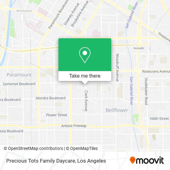 Precious Tots Family Daycare map