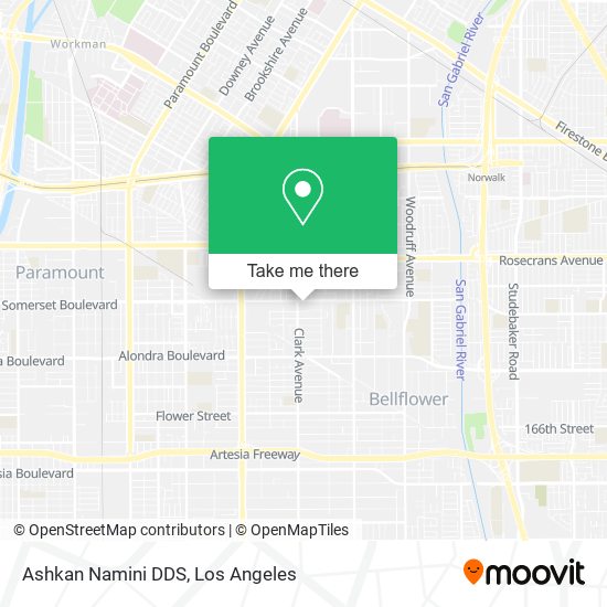 Ashkan Namini DDS map