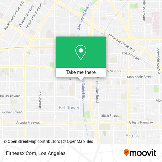 Fitnessx.Com map