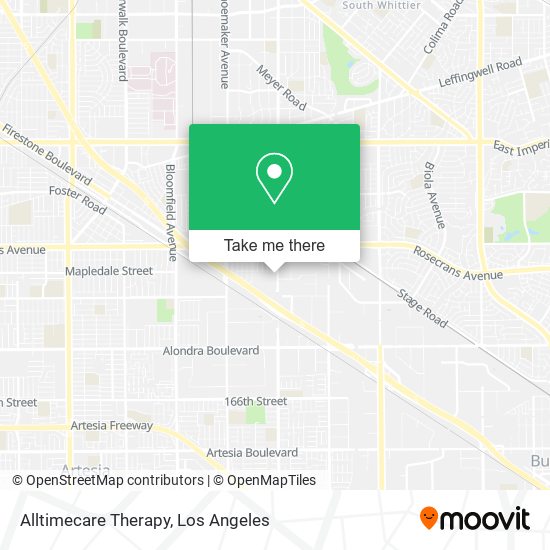 Alltimecare Therapy map