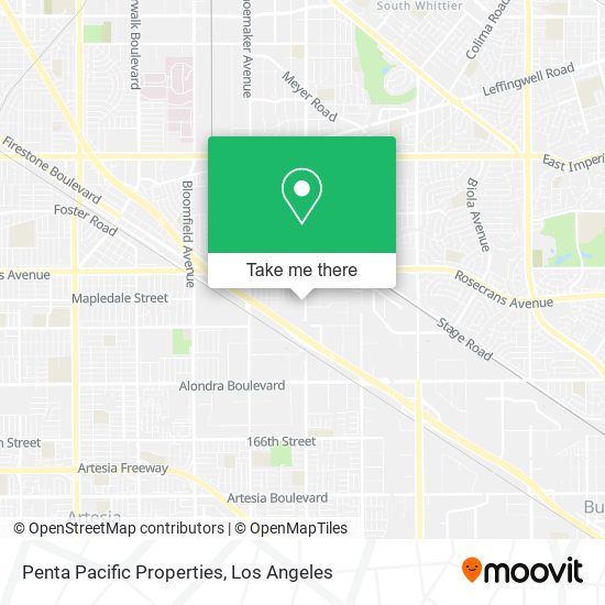 Mapa de Penta Pacific Properties