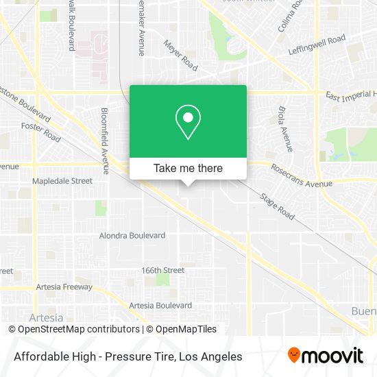 Mapa de Affordable High - Pressure Tire
