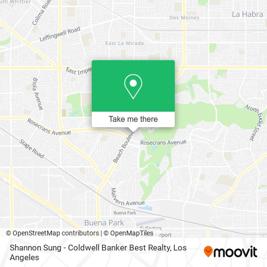 Shannon Sung - Coldwell Banker Best Realty map