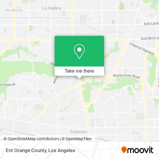 Ent Orange County map