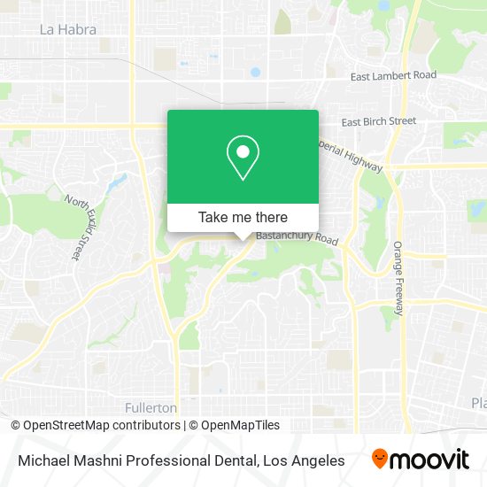 Mapa de Michael Mashni Professional Dental