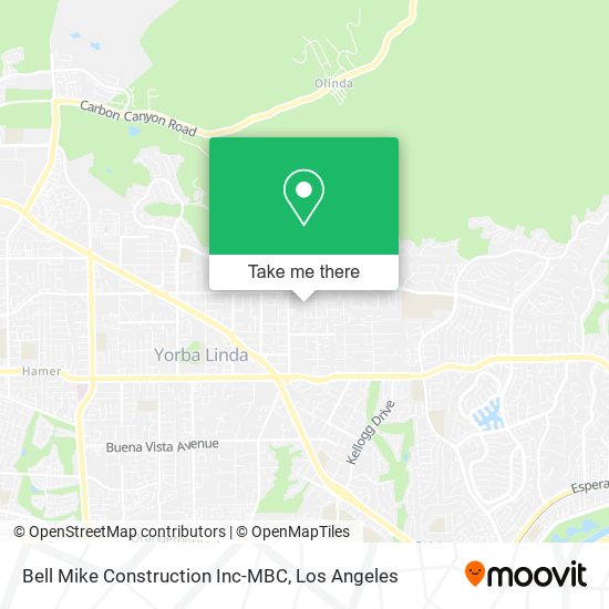 Bell Mike Construction Inc-MBC map