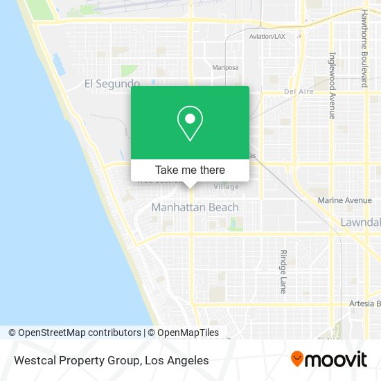 Westcal Property Group map