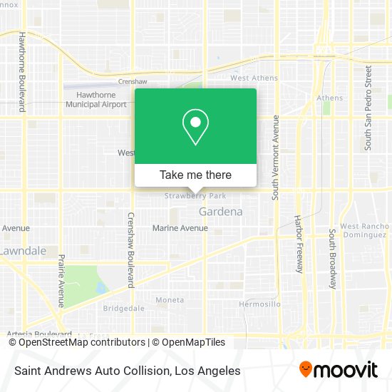 Saint Andrews Auto Collision map