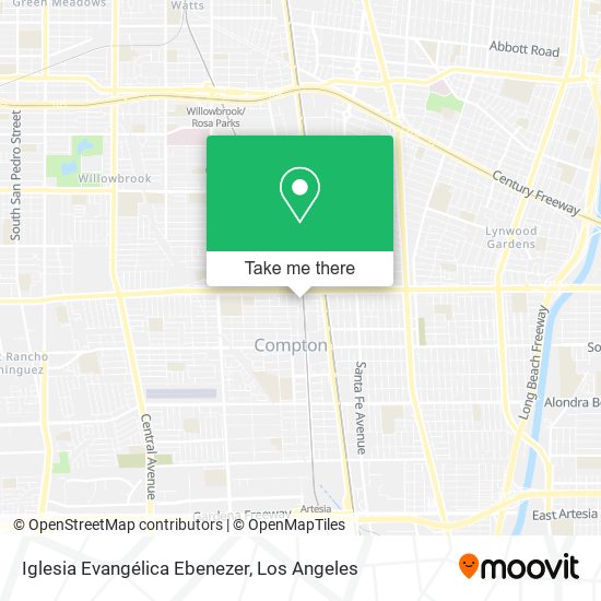Iglesia Evangélica Ebenezer map