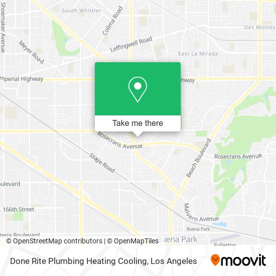 Done Rite Plumbing Heating Cooling map