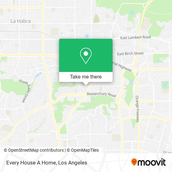 Mapa de Every House A Home