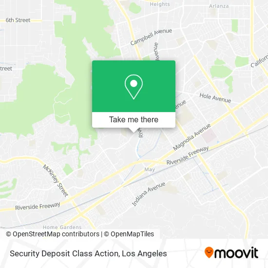 Security Deposit Class Action map