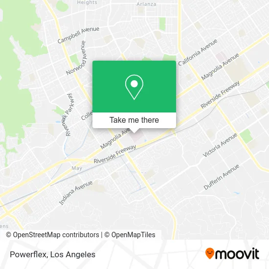 Powerflex map
