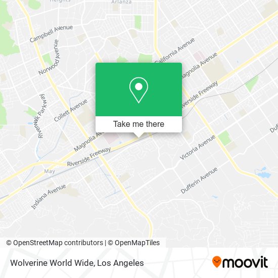 Mapa de Wolverine World Wide