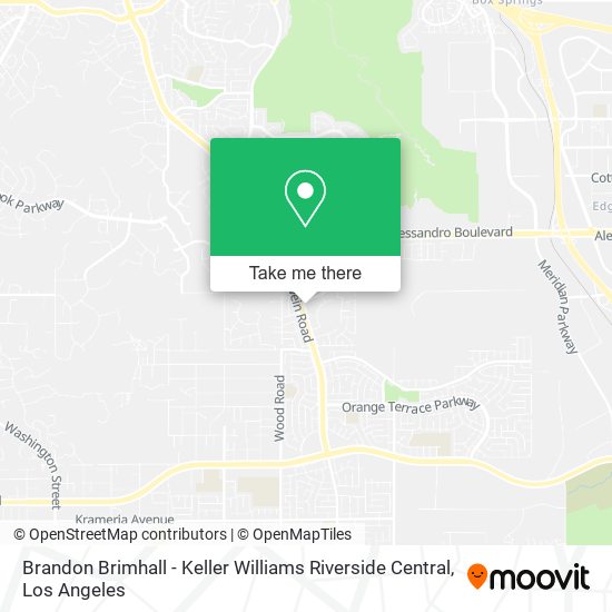 Brandon Brimhall - Keller Williams Riverside Central map