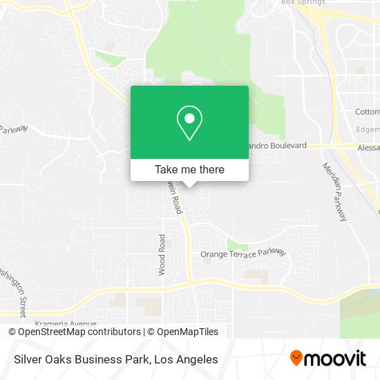 Mapa de Silver Oaks Business Park