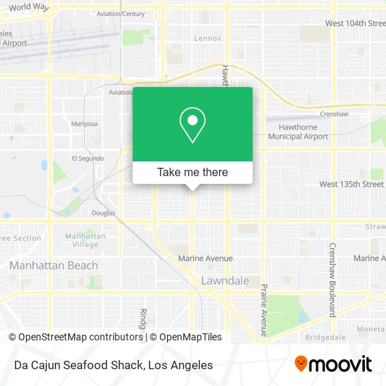 Da Cajun Seafood Shack map