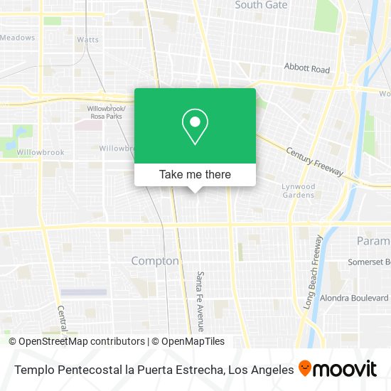 Templo Pentecostal la Puerta Estrecha map