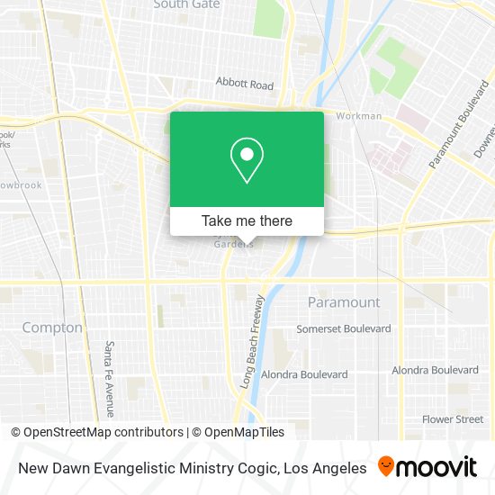 New Dawn Evangelistic Ministry Cogic map
