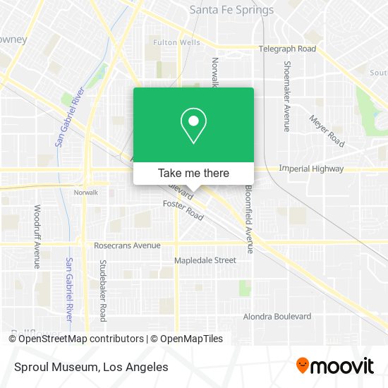 Sproul Museum map