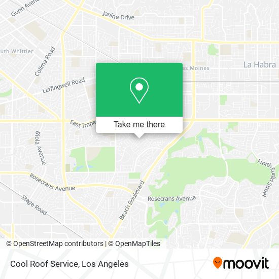 Cool Roof Service map