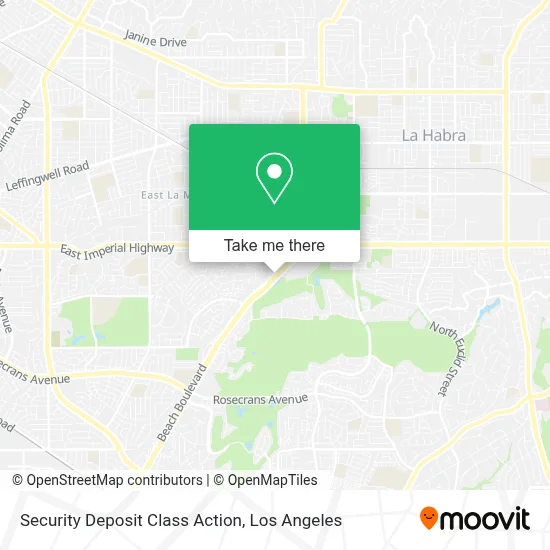 Security Deposit Class Action map