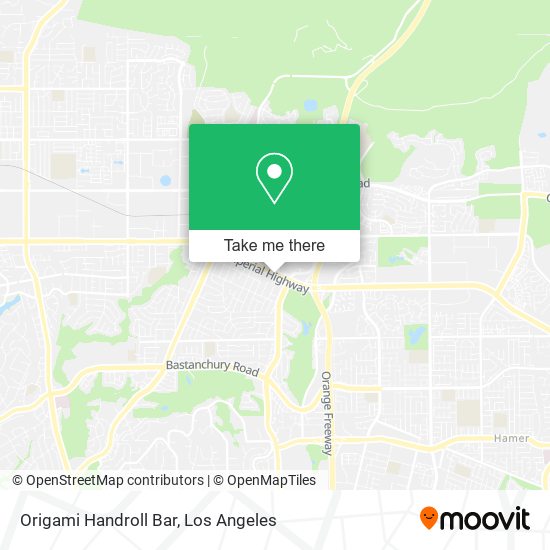 Mapa de Origami Handroll Bar