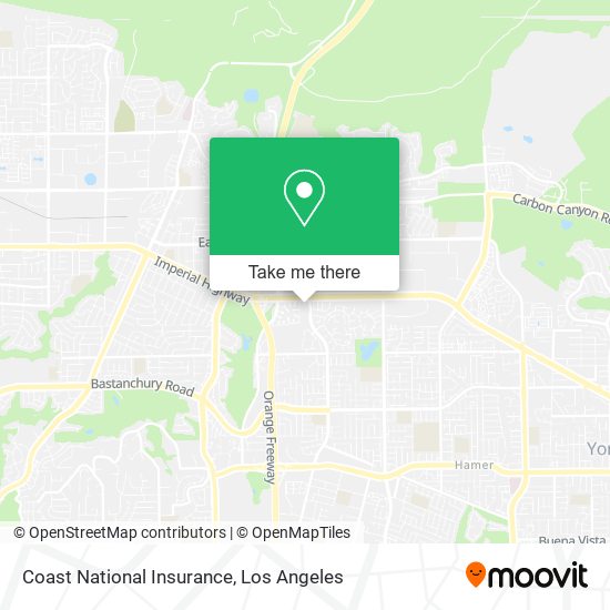 Coast National Insurance map