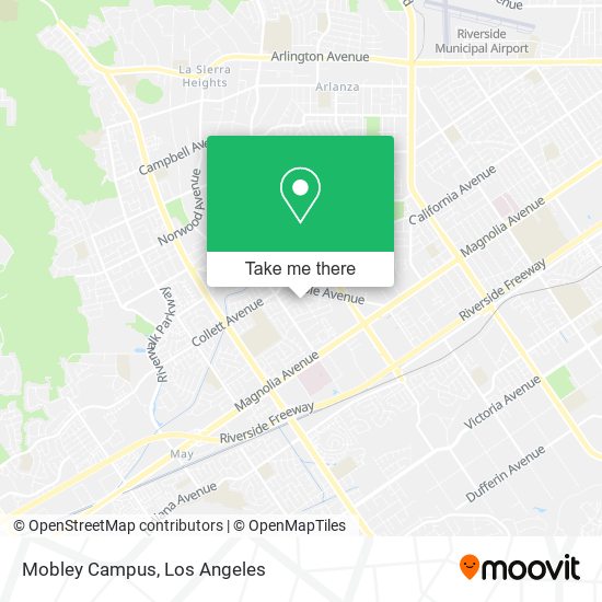 Mapa de Mobley Campus