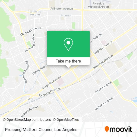 Pressing Matters Cleaner map
