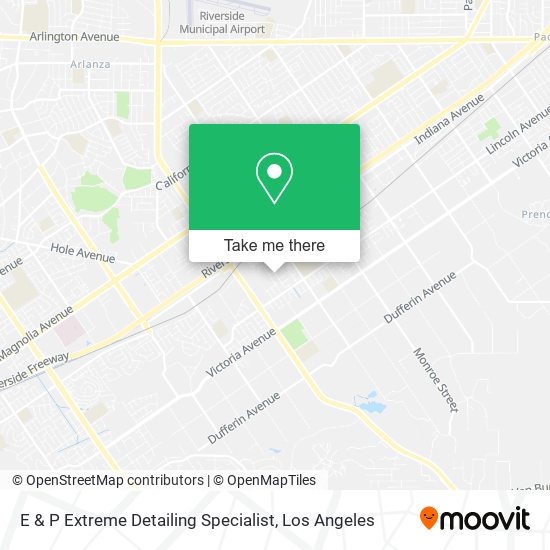 E & P Extreme Detailing Specialist map