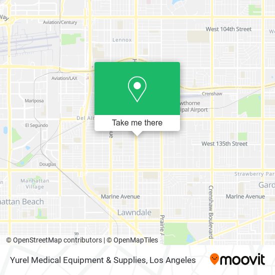 Mapa de Yurel Medical Equipment & Supplies