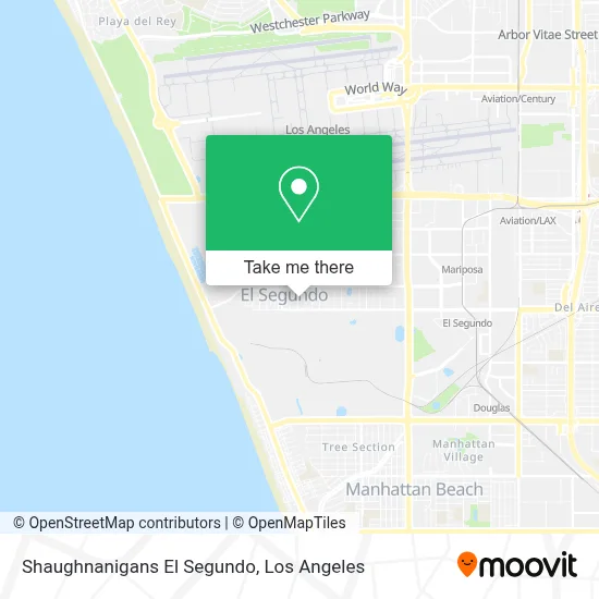 Shaughnanigans El Segundo map