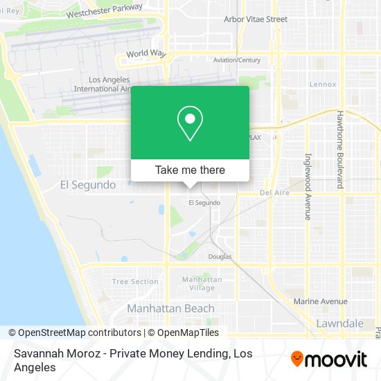 Mapa de Savannah Moroz - Private Money Lending