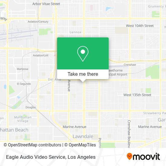Eagle Audio Video Service map