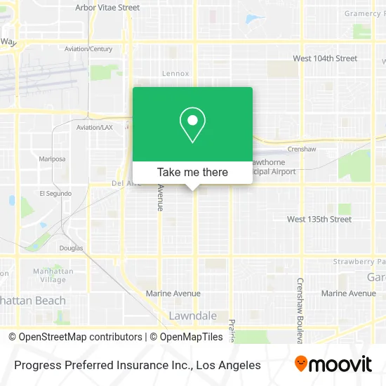 Progress Preferred Insurance Inc. map