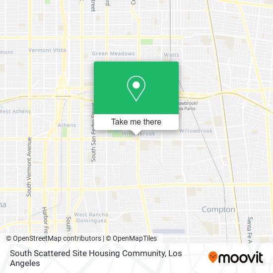 Mapa de South Scattered Site Housing Community