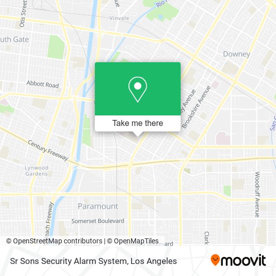 Sr Sons Security Alarm System map