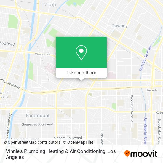 Mapa de Vinnie's Plumbing Heating & Air Conditioning