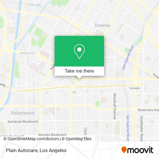 Plain Autocare map