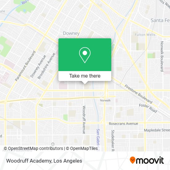Mapa de Woodruff Academy