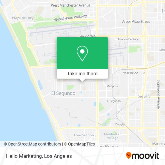 Hello Marketing map