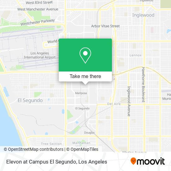 Mapa de Elevon at Campus El Segundo