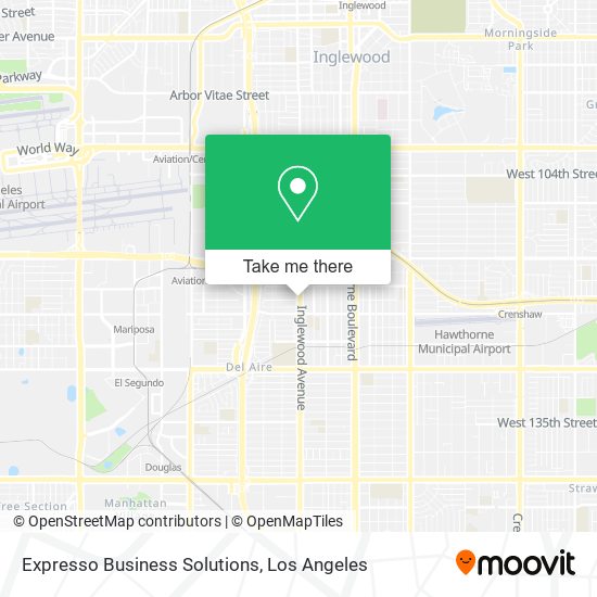 Expresso Business Solutions map