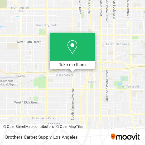 Mapa de Brothers Carpet Supply