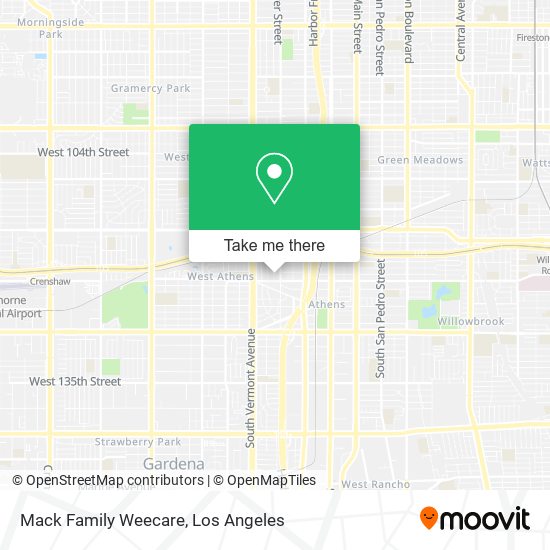 Mapa de Mack Family Weecare