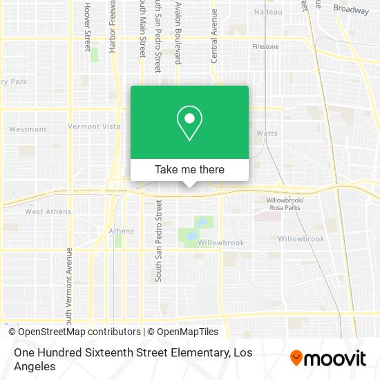 Mapa de One Hundred Sixteenth Street Elementary